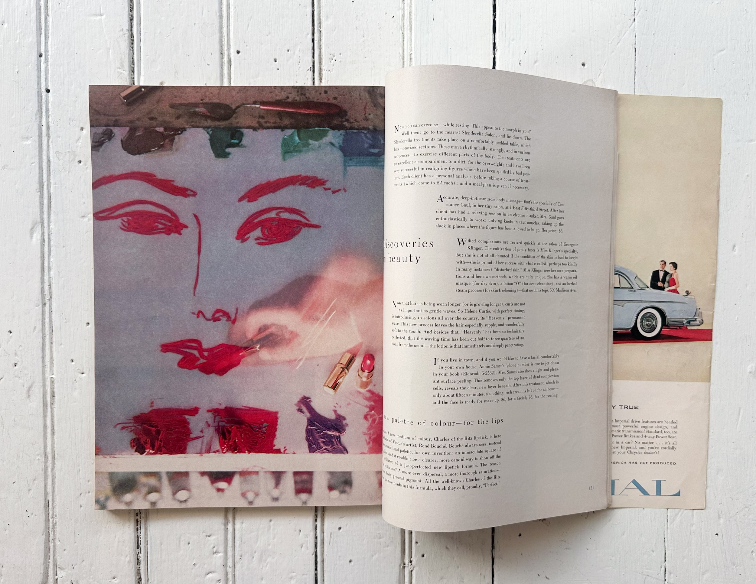 ヴィンテージ雑誌】VOGUE APRIL 1955年 ヴォーグ 希少 Vogue+April+ ヴィンテージ雑誌】VOGUE APRIL 1955年 ヴォーグ 希少 Vogue+April+